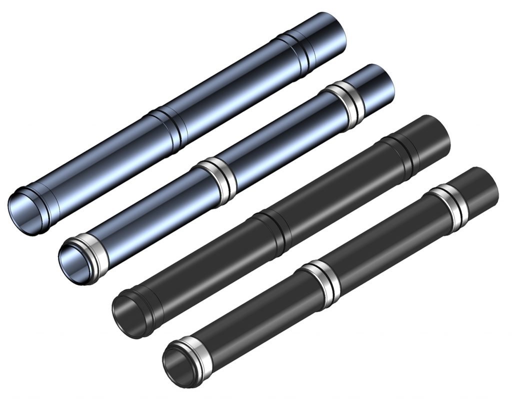 Figure: burnished and galvanized